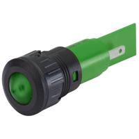 17-391351z EAO 17-39 Series Green Panel Mount Indicator, 24, 16.2 Mounting Hole Size, Plug-In Termination, IP40, IP65