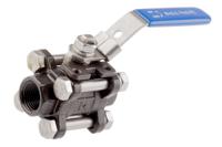 764-4212 RS PRO Carbon Steel Full Bore, 2 Way, Ball Valve, Threaded, BSPP 1/2in