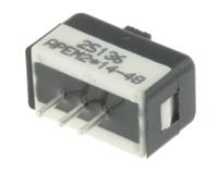 25136nah APEM PCB Slide Switch SPDT Latching 4 A @ 125 V ac Slide