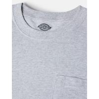 dk0wl450hg01 Dickies Charcoal Cotton Long Sleeve T-Shirt, UK- L, EUR- L