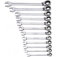 50-c-j12 SAM Combination Ratchet Spanner, 290x98x62 mm Overall