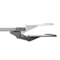 kbtrayadj StarTech.com Built In Wrist Rest Black Keyboard Drawer