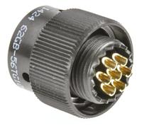 62gb-56tg10-07sn Amphenol Limited, 62GB 7 Way Cable Mount MIL Spec Circular Connector Plug, Socket Contacts,Shell Size 10, Bayonet