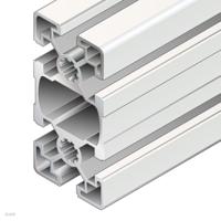 38429924323000 Bosch Rexroth Silver Aluminium Profile Strut, 45 x 90 mm, 10mm Groove, 3000mm Length