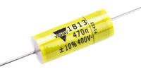 mkt1813447405 Vishay MKT 1813 Metallised Polyester Film Capacitor, 200 V ac, 400 V dc, ±10%, 470nF, Through Hole