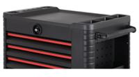 255-5032 RS PRO 6 Drawer Steel Wheeled Tool Chest