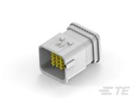 2350891-2 TE Connectivity, NTSEAL Automotive Connector Socket Cable Mount 20 Way, Solder Termination