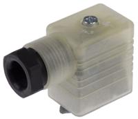 935980257-rs-gml-209-nj-led-120-vr-ye-schwarz Hirschmann GML 2P+E DIN 43650 B, Female Solenoid Valve Connector with Indicator Light, 120 V ac/dc Voltage