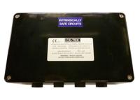 cep261690pai CE-TEK CEP Series Black Polyester Junction Box, IP66, 26 Terminals, ATEX, 160 x 90 x 260mm