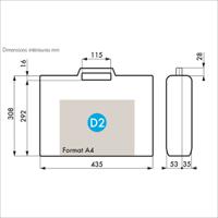 255-4773 Gard Plasticases Classic Plastic Equipment case, 444 x 345 x 95mm