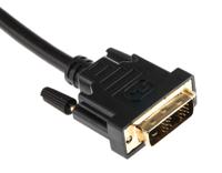 182-8559 RS PRO, Male DVI-D Single Link to Male DVI-D Single Link  Cable, 5mBlack sheathFoil shielding