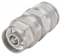 53s164-k00n1 Rosenberger Straight 50Ω Coax Adapter N Plug to 4.3-10 Socket 12GHz