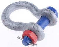 312-3364 RS PRO Bow Shackle, Zinc Plated Steel, 3.25t