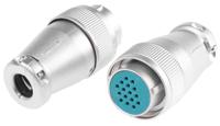 srcn6a21-16s JAE Circular Connector, 16 Contacts, Cable, Miniature Connector, Plug, Female, SRCN Series