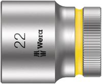 05003613001 Wera 1/2 in Drive 22mm Standard Socket, 6 point, 37 mm Overall Length