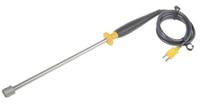 80pk-27 Fluke K Surface Temperature Probe, 322.6mm Length, 22.9mm Diameter, +600 °C Max