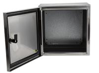 758-6986 RS PRO 304 Stainless Steel Wall Box, IP66, 300 mm x 300 mm x 200mm