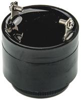 457-043 RS PRO 91dB Panel Mount Fast Pulse Internal Piezo Buzzer, 43 (Dia.) x 43mm, 60V ac/dc Min, 250V ac/dc Max