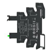 rslzva4 Schneider Electric Harmony Relay RSL 5 Pin 230V ac/dc DIN Rail Relay Socket, for use with B4ND Relays, RSL1 Relays