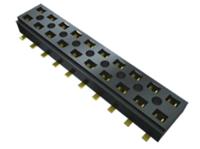 clt-106-02-l-d-be Samtec CLT Series Straight Surface Mount PCB Socket, 6-Contact, 2-Row, 2mm Pitch, Solder Termination