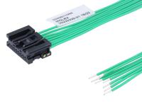 2240511084 Molex 8 Way Female Crimped Terminal to 8 Way Male Pigtail Wire to Board Cable Assembly, 600mm