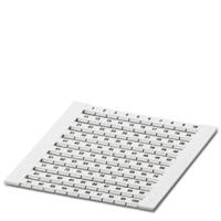 0800284 Phoenix Contact, ZBFM 6/WH.LGS:1-100 Terminal Marker for use with  for use with Terminal Blocks
