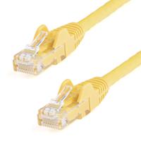 n6patc15myl StarTech.com, 15m Cat6, Yellow RJ45 to Male RJ45 Male, U/UTP Unshielded, Terminated PVC Sheath