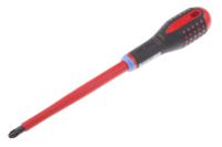 be-8830s Bahco Pozidriv  Screwdriver, PZ3 Tip, 150 mm Blade, VDE/1000V, 272 mm Overall