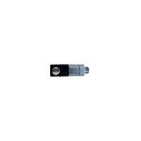84kpaw21apx Legris Anodised Aluminium, Nickel Plated Brass Male Pneumatic Quick Connect Coupling, BSPP 1/2 in Male Male Thread