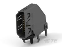 2007435-1 TE Connectivity Standard 19 Way Female Right Angle HDMI Connector