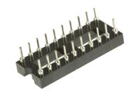 w30520ttrc Winslow 2.54mm Pitch Vertical 20 Way, Through Hole Turned Pin Open Frame IC Dip Socket, 5A