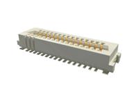 10162581-3134131lf Amphenol Communications Solutions Conan Lite Series Straight, Vertical PCB Mount PCB Socket, 31-Contact, 1mm Pitch,