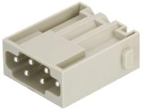 09140062633 HARTING Heavy Duty Power Connector Module, 16A, Male, Han-Modular Series, 6 Contacts