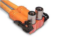pl282x-301-50 Amphenol Industrial Powerlok Connector, 2 Way, 300A, Female to Male, PL282, Cable Mount, 1.0 kV
