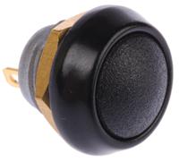 59-111 ITW Switches 59 Series Miniature Push Button Switch, Momentary, Panel Mount, 13.65mm Cutout, SPST, 125V ac, IP67