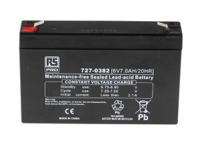 727-0382 RS PRO 6V T2 Sealed Lead Acid Battery, 7Ah