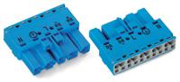 770-1115 WAGO 770 Series Lighting Connector, 5-Pole, Male, 5-Way, Cable Mount, 25A