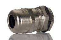 mes16-nc080 Alpha Wire FIT Wire Management Series Metallic Metal Cable Gland, M16 Thread, 5mm min., 10mm max., IP66, IP68