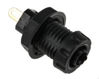 191-7884 RS PRO 30A, Black/Red Binding Post and Gold Plated