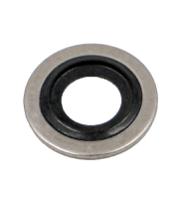 205549 Hutchinson Le Joint Français Rubber : PC851 & washer : Stainless Steel Bonded Seals O-Ring, 5.7mm Bore, 9mm Outer
