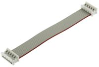 92315-1010 Molex Picoflex Series Flat Ribbon Cable, 10-Way, 1.27mm Pitch, 100mm Length, Picoflex IDC to Picoflex IDC