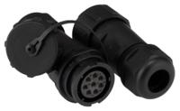 304-465 RS PRO Circular Connector, 8 Contacts, In-Line Cable Mount, SY21 Connector, Plug, Socket, Male/Female, IP68, SY21 Series
