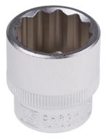 830-4079 RS PRO 3/8 in Drive 20mm Standard Socket, 12 point