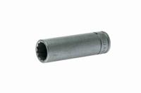 m120617-c Teng Tools 1/2 in Drive 17mm Deep Socket, 12 point, 79 mm Overall Length