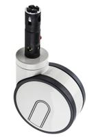 2946-uap-125-r26-28d Tente Swivel Castor Wheel, 125kg Capacity, 125mm Wheel