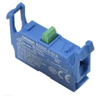 a22nz-s-g1a Omron A22NZ Series Contact Block, Blue Light, 1NO