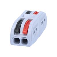 lc-2-00840 NEMIQ LC Series Lighting Connector, 2-Pole, 4-Way, 32A
