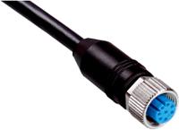 dol-1ss2g5m0e15km3 SICK Female 12 way Straight M12 to Unterminated Free Cable End Connector Cable, 5 m