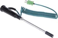 hi766b2 Hanna Instruments K Surface Temperature Probe, 130mm Length, 8mm Diameter, +900 °C Max