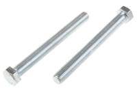 917-3056 RS PRO Bright Zinc Plated Steel, Hex Bolt, M16 x 150mm